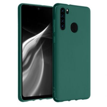 Husa pentru Blackview A80 Pro, Silicon, Verde, 52805.184