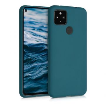 Husa pentru Google Pixel 4a 5G, Silicon, Verde, 51727.57