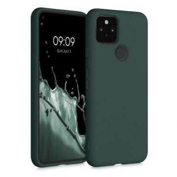 Husa pentru Google Pixel 5, Silicon, Verde, 53778.169