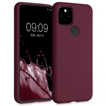 Husa pentru Google Pixel 5, Silicon, Violet, 53778.187