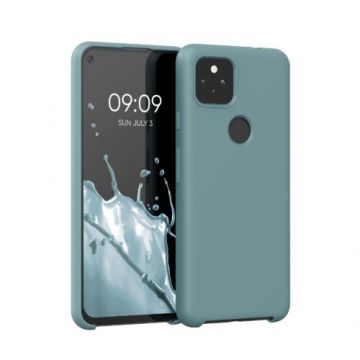 Husa pentru Google Pixel 5a, Silicon, Verde, 55207.207, Kwmobile