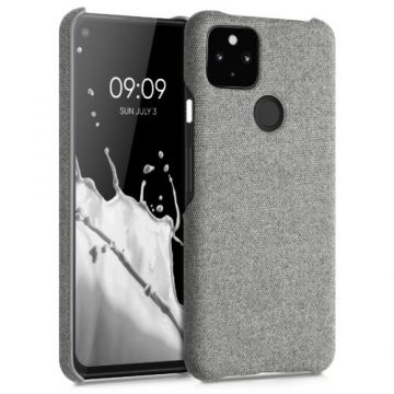 Husa pentru Google Pixel 5a, Textil, Gri, 54994.25