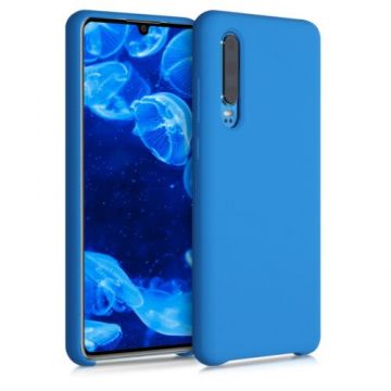 Husa pentru Huawei P30, Silicon, Albastru, 47414.157