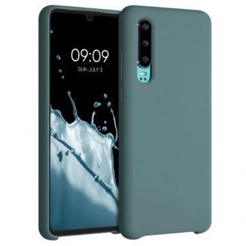 Husa pentru Huawei P30, Silicon, Verde, 47414.207