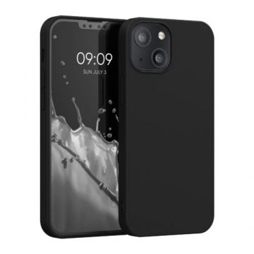 Husa pentru iPhone 13 Mini, Silicon, Negru, 55927.47