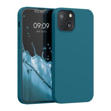 Husa pentru iPhone 13 Mini, Silicon, Verde, 55927.57