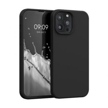 Husa pentru iPhone 13 Pro Max, Silicon, Negru, 55881.01