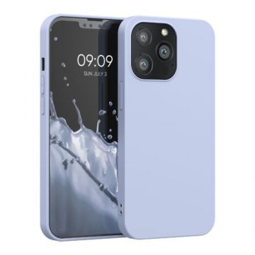 Husa pentru iPhone 13 Pro, Silicon, Albastru, 55958.58