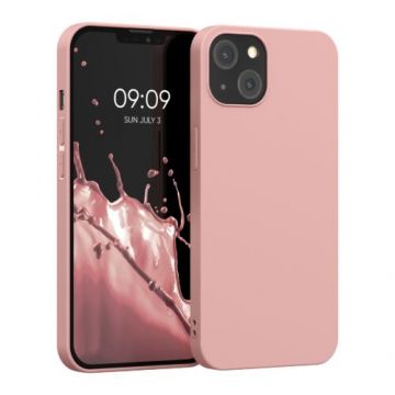 Husa pentru iPhone 13, Silicon, Roz, 55944.193