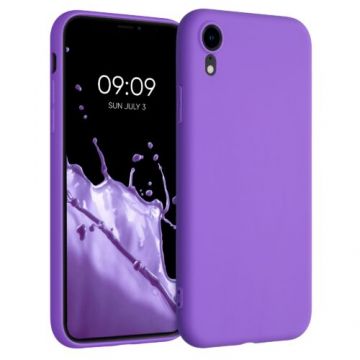 Husa pentru iPhone XR, Silicon, Mov, 45907.221