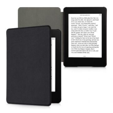 Husa pentru Kindle Paperwhite 11, Piele naturala, Negru, kalibri, 56266.01