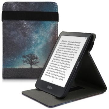 Husa pentru Kobo Clara HD, Piele ecologica, Multicolor, 46106.03