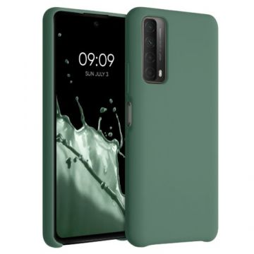 Husa pentru Motorola P Smart (2021), Silicon, Verde, 53632.166, Kwmobile