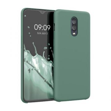 Husa pentru OnePlus 6T, Silicon, Verde, 46316.166