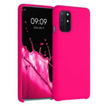 Husa pentru OnePlus 8T, Silicon, Roz, 53683.77