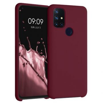 Husa pentru OnePlus Nord N10 5G, Silicon, Rosu, 53890.209, Kwmobile