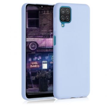 Husa pentru Samsung Galaxy A12, Silicon, Albastru, 54048.58