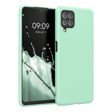 Husa pentru Samsung Galaxy A22, Silicon, Verde, 55493.50