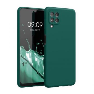 Husa pentru Samsung Galaxy A22, Silicon, Verde, 55500.184