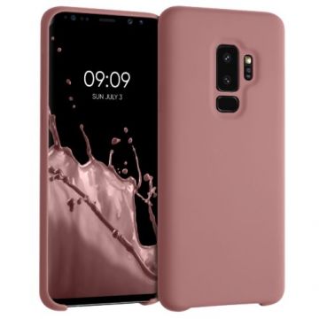 Husa pentru Samsung Galaxy S9 Plus, Silicon, Roz, 44183.193, Kwmobile