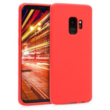 Husa pentru Samsung Galaxy S9, Silicon, Rosu, 44089.51