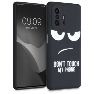 Husa pentru Xiaomi 11T/11T Pro, Silicon, Negru, 57013.01, Kwmobile