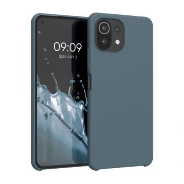 Husa pentru Xiaomi Mi 11 Lite 5G, Silicon, Verde, 54730.202, Kwmobile