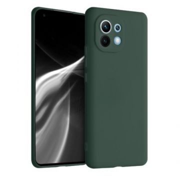 Husa pentru Xiaomi Mi 11, Silicon, Verde, 54188.169
