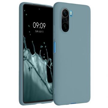 Husa pentru Xiaomi Poco F3, Silicon, Verde, 54657.207, Kwmobile