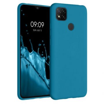 Husa pentru Xiaomi Redmi 9C, Silicon, Albastru, 52850.224