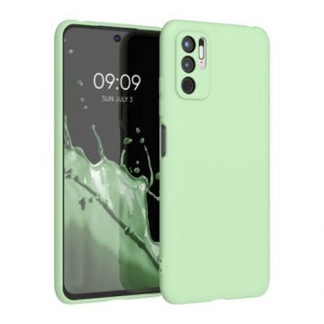 Husa pentru Xiaomi Redmi Note 10 5G, Silicon, Verde, 54947.50