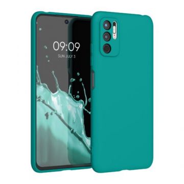 Husa pentru Xiaomi Redmi Note 10 5G, Silicon, Verde, 54947.57