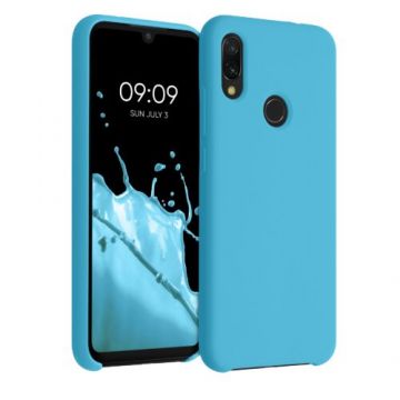 Husa pentru Xiaomi Redmi Note 7/Redmi Note 7 Pro, Silicon, Albastru, 48714.223