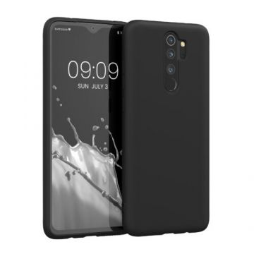 Husa pentru Xiaomi Redmi Note 8 Pro, Silicon, Negru, 56563.01, Kwmobile