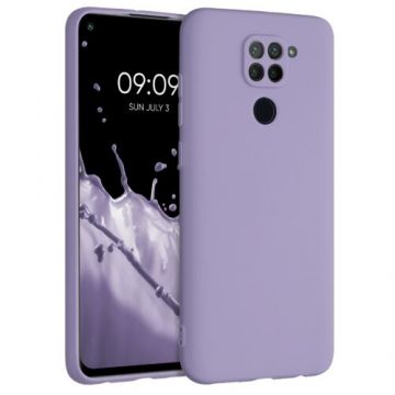 Husa pentru Xiaomi Redmi Note 9, Silicon, Mov, 52437.222, Kwmobile