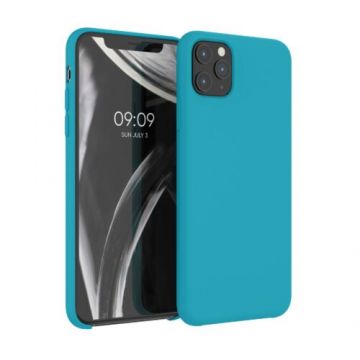 Husa pentru Apple iPhone 11 Pro Max, Silicon, Albastru, 49725.205