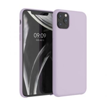 Husa pentru Apple iPhone 11 Pro Max, Silicon, Mov, 49725.192