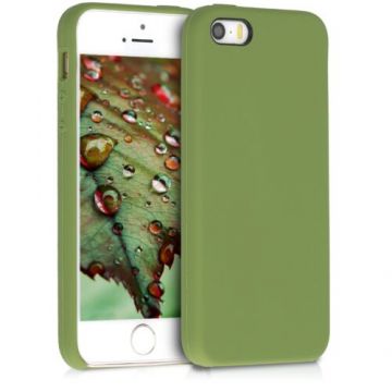 Husa pentru Apple iPhone 5/iPhone 5s/iPhone SE, Silicon, Verde, 42766.148