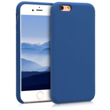 Husa pentru Apple iPhone 6/iPhone 6s, Silicon, Albastru, 40223.116