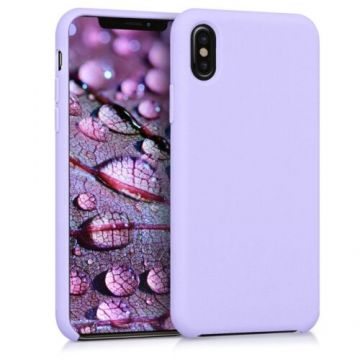 Husa pentru Apple iPhone X/iPhone XS, Silicon, Mov, 42495.108