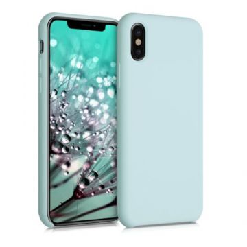 Husa pentru Apple iPhone X/iPhone XS, Silicon, Verde, 42495.200