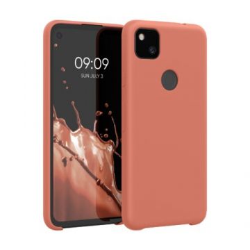 Husa pentru Google Pixel 4a, Silicon, Roz, 52549.215