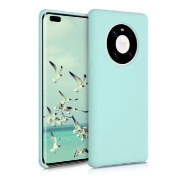 Husa pentru Huawei Mate 40 Pro, Silicon, Verde, 53777.50