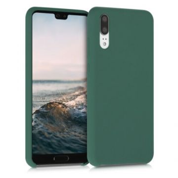 Husa pentru Huawei P20, Silicon, Verde, 45689.166