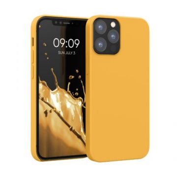 Husa pentru iPhone 12/iPhone 12 Pro, Silicon, Portocaliu, 52641.191