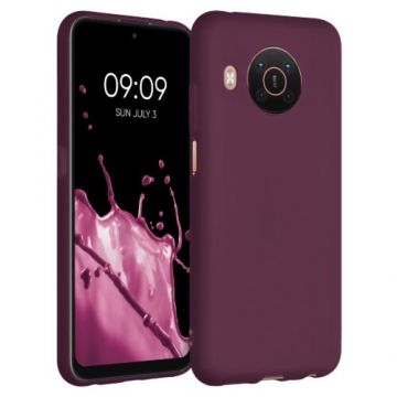Husa pentru Nokia X10/x20, Silicon, Violet, 54846.187