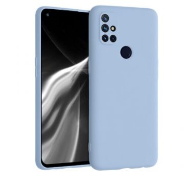 Husa pentru OnePlus Nord N10 5G, Silicon, Albastru, 53821.58