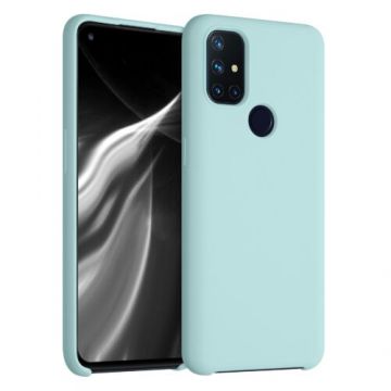 Husa pentru OnePlus Nord N10 5G, Silicon, Verde, 53890.71