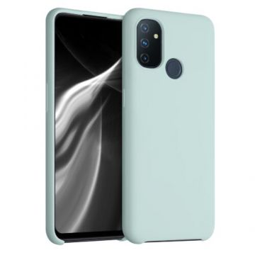 Husa pentru OnePlus Nord N100, Silicon, Verde, 53891.71