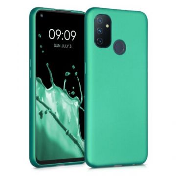 Husa pentru OnePlus Nord N100, Silicon, Verde, 56076.128